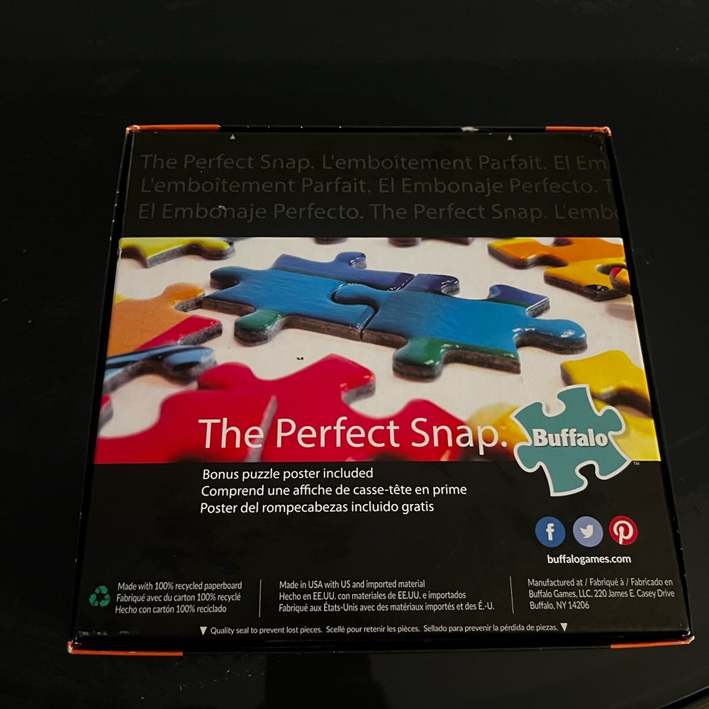 Buffalo Vivid Collection Donut Puzzle - 300 Pieces - Picture 4 of 4